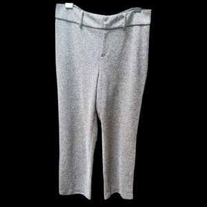 Coldwater Creek Black and Grey Speckled Pants, Size 12